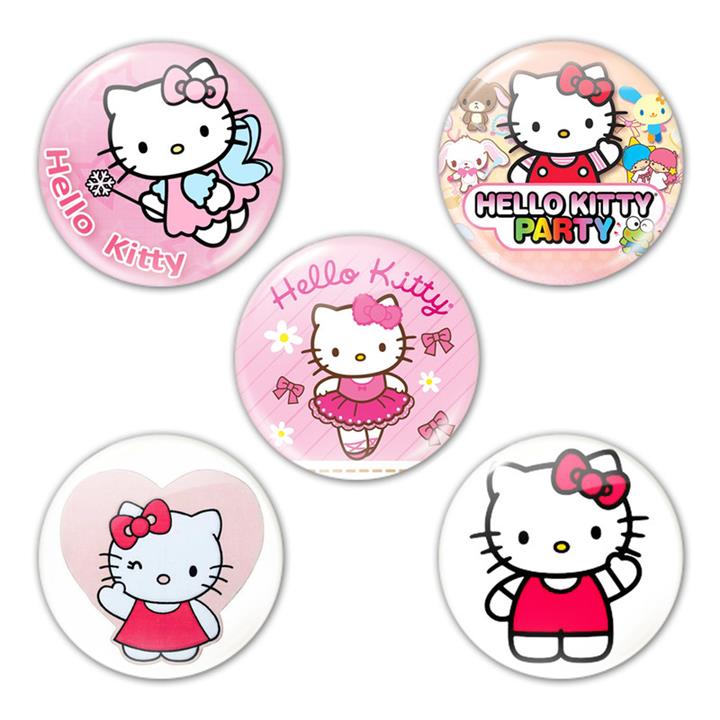 پیکسل نوین نقش طرح Hello kitty 1 مجموعه ۵ عددی